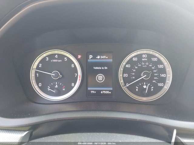 2018 Hyundai Sonata Sel მანქანა იყიდება აუქციონზე, vin: 5NPE34AF7JH640864, აუქციონის ნომერი: 45815568