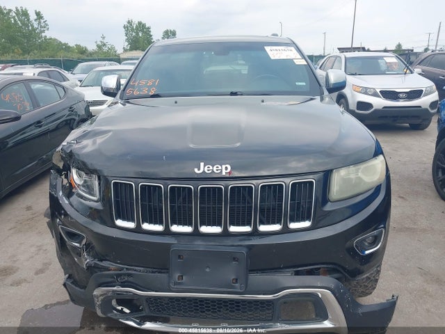 Продажа на аукционе авто 2014 Jeep Grand Cherokee Limited, vin: 1C4RJFBG6EC238555, номер лота: 45815638