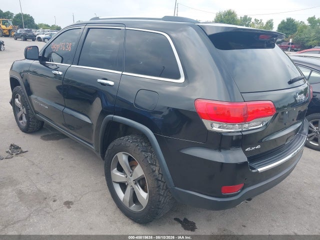 Продажа на аукционе авто 2014 Jeep Grand Cherokee Limited, vin: 1C4RJFBG6EC238555, номер лота: 45815638