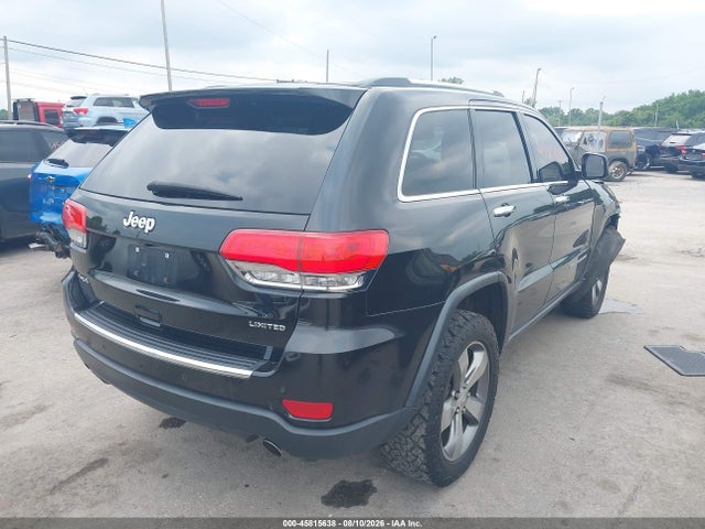 Продажа на аукционе авто 2014 Jeep Grand Cherokee Limited, vin: 1C4RJFBG6EC238555, номер лота: 45815638
