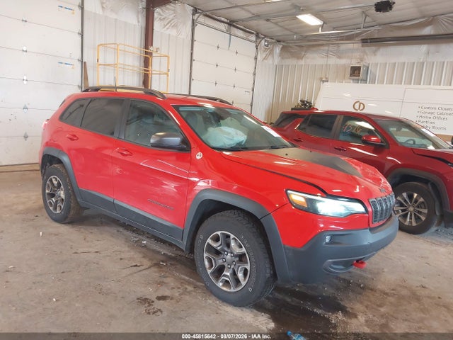 45815642 :رقم المزاد ، 1C4PJMBX6KD231025 vin ، 2019 Jeep Cherokee Trailhawk 4x4 مزاد بيع