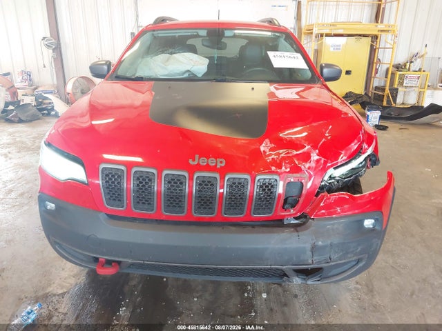 45815642 :رقم المزاد ، 1C4PJMBX6KD231025 vin ، 2019 Jeep Cherokee Trailhawk 4x4 مزاد بيع