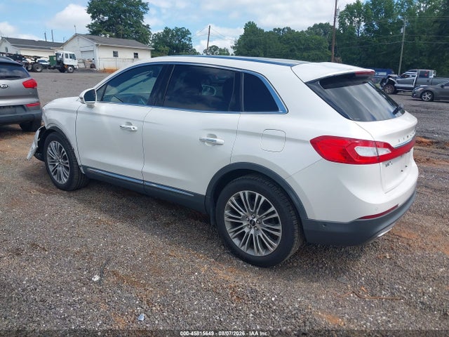 45815649 :رقم المزاد ، 2LMPJ6LR8GBL64040 vin ، 2016 Lincoln Mkx Reserve مزاد بيع