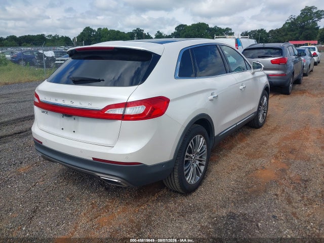 45815649 :رقم المزاد ، 2LMPJ6LR8GBL64040 vin ، 2016 Lincoln Mkx Reserve مزاد بيع