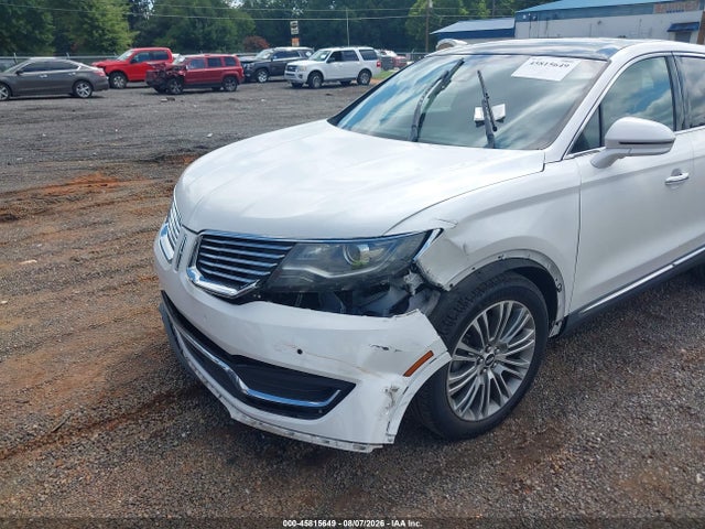 45815649 :رقم المزاد ، 2LMPJ6LR8GBL64040 vin ، 2016 Lincoln Mkx Reserve مزاد بيع