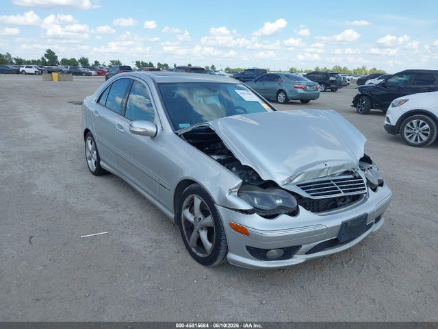 45815684 :رقم المزاد ، WDBRF40J05F670480 vin ، 2005 Mercedes-benz C 230 Kompressor Sport مزاد بيع