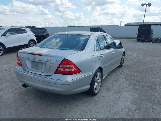 45815684 :رقم المزاد ، WDBRF40J05F670480 vin ، 2005 Mercedes-benz C 230 Kompressor Sport مزاد بيع