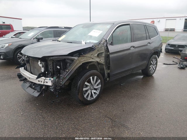 Honda Pilot 2wd Ex-l 2022 5FNYF5H58NB010637 Image 2