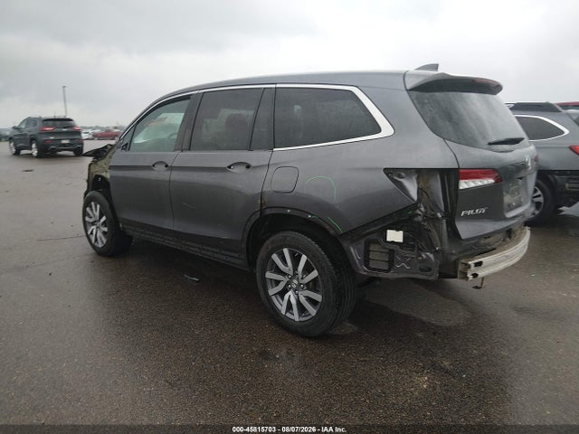 Honda Pilot 2wd Ex-l 2022 5FNYF5H58NB010637 Image 3
