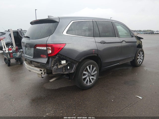 Honda Pilot 2wd Ex-l 2022 5FNYF5H58NB010637 Image 4