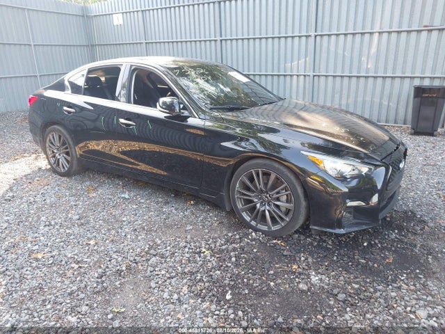 2017 Infiniti Q50 3.0t Sport მანქანა იყიდება აუქციონზე, vin: JN1EV7AP9HM741783, აუქციონის ნომერი: 45815726