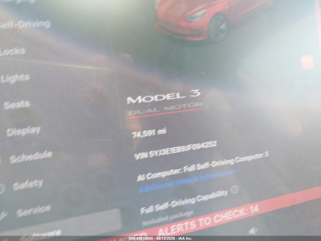 Tesla Model 3 Long Range/performance 2018 5YJ3E1EB9JF094252 Image 7