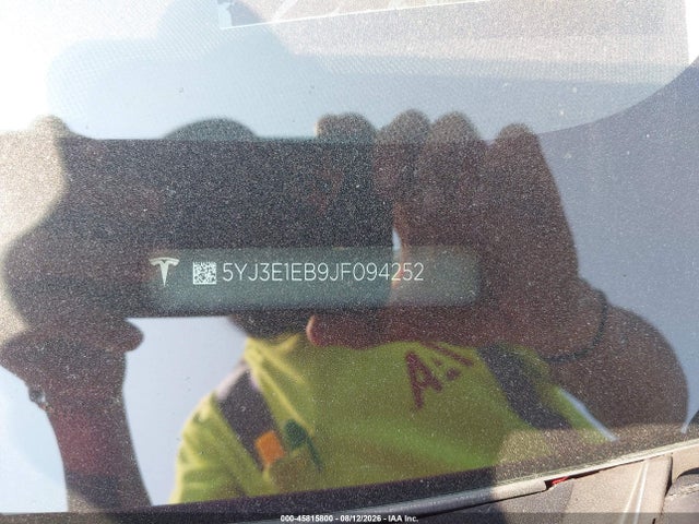 Tesla Model 3 Long Range/performance 2018 5YJ3E1EB9JF094252 Image 9