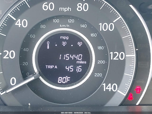 45815868 :رقم المزاد ، 5J6RM3H79DL042213 vin ، 2013 Honda Cr-v Ex-l مزاد بيع