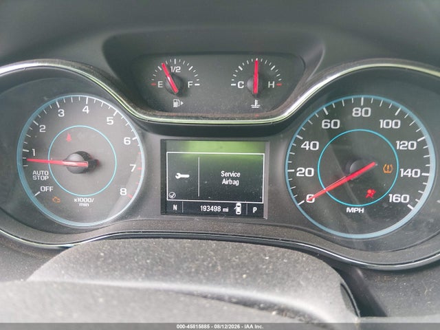 2017 Chevrolet Cruze Ls Auto მანქანა იყიდება აუქციონზე, vin: 1G1BC5SM5H7180276, აუქციონის ნომერი: 45815885