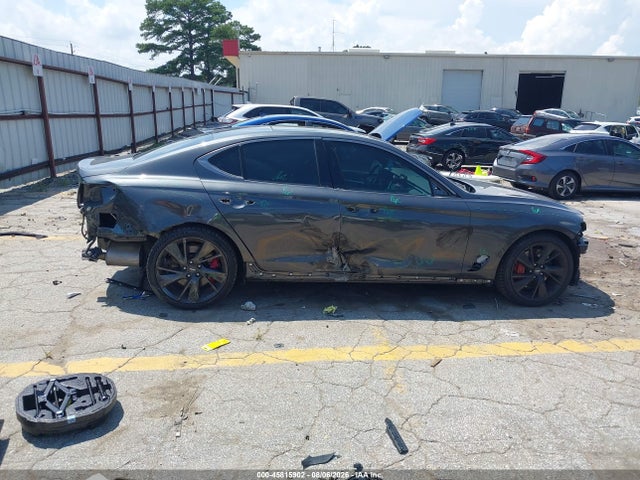 45815902 :رقم المزاد ، KMTG54TE2NU088548 vin ، 2022 Genesis G70 3.3t Rwd مزاد بيع
