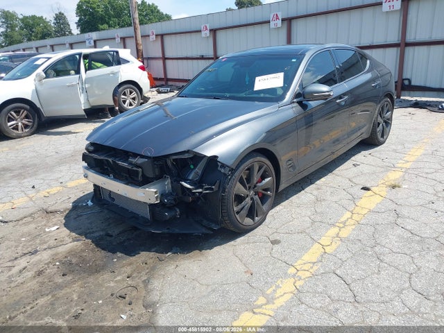 45815902 :رقم المزاد ، KMTG54TE2NU088548 vin ، 2022 Genesis G70 3.3t Rwd مزاد بيع