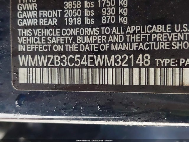 Продажа на аукционе авто 2014 Mini Countryman Cooper, vin: WMWZB3C54EWM32148, номер лота: 45815912
