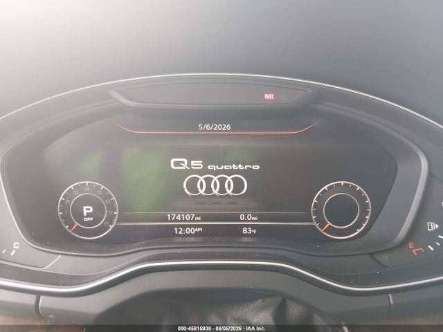 Aukcja sprzedaży 2018 Audi Q5 2.0t Premium/2.0t Tech Premium, vin: WA1BNAFY7J2016774, numer aukcji: 45815938