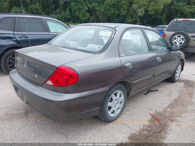 Продажа на аукционе авто 2003 Kia Spectra Ls, vin: KNAFB121635254235, номер лота: 45815999