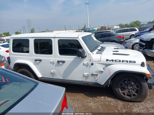 45816048 :رقم المزاد ، 1C4HJXEG5KW575533 vin ، 2019 Jeep Wrangler Unlimited Moab 4x4 مزاد بيع