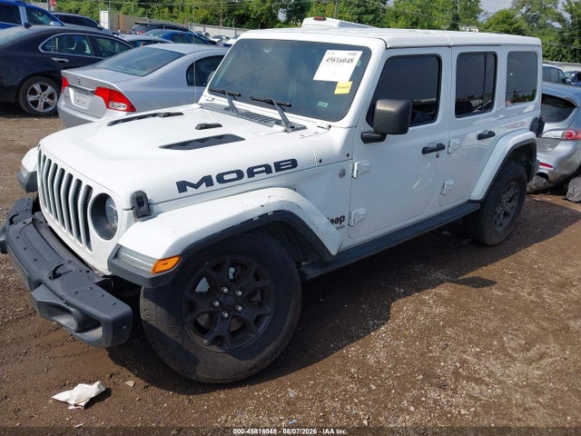 45816048 :رقم المزاد ، 1C4HJXEG5KW575533 vin ، 2019 Jeep Wrangler Unlimited Moab 4x4 مزاد بيع