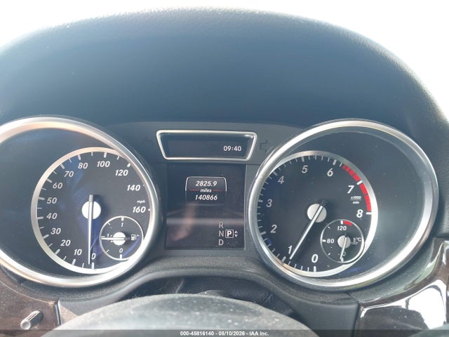 45816140 :رقم المزاد ، 4JGDA5JB9DA157730 vin ، 2013 Mercedes-benz Ml 350 مزاد بيع