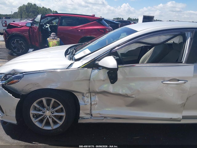 2018 Hyundai Sonata Se მანქანა იყიდება აუქციონზე, vin: 5NPE24AF0JH675863, აუქციონის ნომერი: 45816170