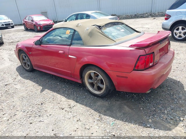45816246 :رقم المزاد ، 1FAFP45X41F129172 vin ، 2001 Ford Mustang Gt مزاد بيع