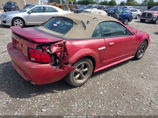 45816246 :رقم المزاد ، 1FAFP45X41F129172 vin ، 2001 Ford Mustang Gt مزاد بيع