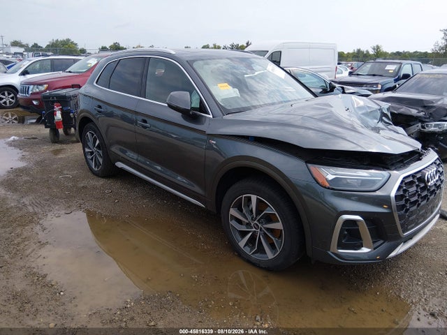 2022 Audi Q5 Premium Plus 45 Tfsi S Line Quattro S Tronic მანქანა იყიდება აუქციონზე, vin: WA1EAAFY1N2118828, აუქციონის ნომერი: 45816339