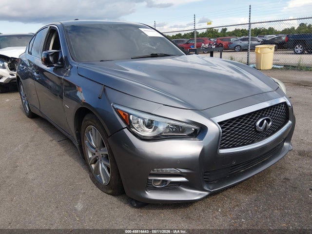 Продажа на аукционе авто 2016 Infiniti Q50 3.0t Premium, vin: JN1EV7AP8GM302766, номер лота: 45816443