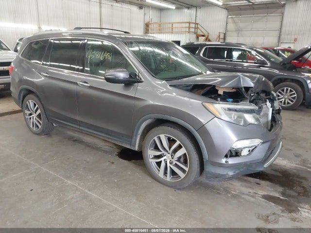 2016 Honda Pilot Elite მანქანა იყიდება აუქციონზე, vin: 5FNYF6H07GB030309, აუქციონის ნომერი: 45816481