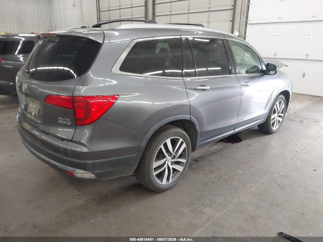 2016 Honda Pilot Elite მანქანა იყიდება აუქციონზე, vin: 5FNYF6H07GB030309, აუქციონის ნომერი: 45816481