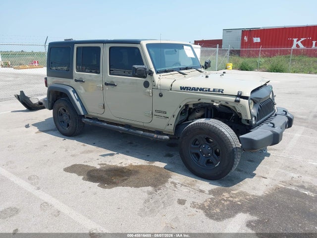 2018 Jeep Wrangler Jk Unlimited Sport 4x4 მანქანა იყიდება აუქციონზე, vin: 1C4BJWDG5JL858385, აუქციონის ნომერი: 45816485