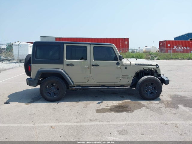 2018 Jeep Wrangler Jk Unlimited Sport 4x4 მანქანა იყიდება აუქციონზე, vin: 1C4BJWDG5JL858385, აუქციონის ნომერი: 45816485