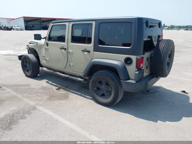 2018 Jeep Wrangler Jk Unlimited Sport 4x4 მანქანა იყიდება აუქციონზე, vin: 1C4BJWDG5JL858385, აუქციონის ნომერი: 45816485