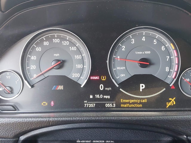 Aukcja sprzedaży 2016 Bmw M4, vin: WBS3R9C54GK335834, numer aukcji: 45816547