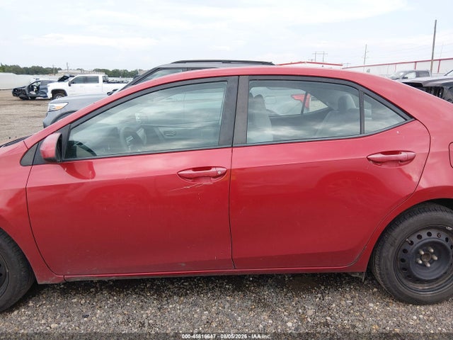 45816647 :رقم المزاد ، 5YFBURHE2FP299524 vin ، 2015 Toyota Corolla Le مزاد بيع