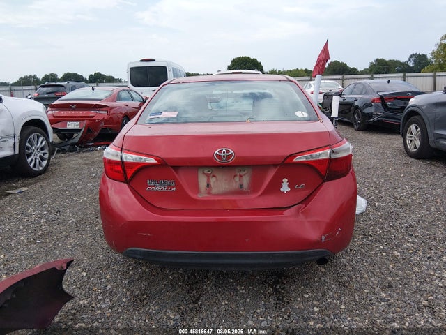 45816647 :رقم المزاد ، 5YFBURHE2FP299524 vin ، 2015 Toyota Corolla Le مزاد بيع