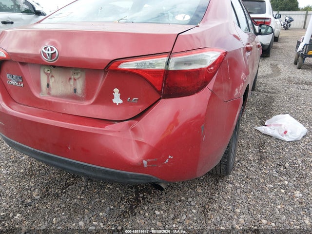 45816647 :رقم المزاد ، 5YFBURHE2FP299524 vin ، 2015 Toyota Corolla Le مزاد بيع
