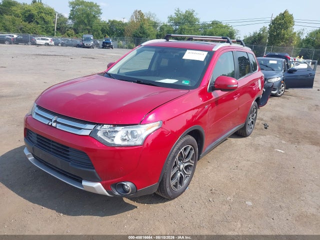 45816664 :رقم المزاد ، JA4JZ4AX9FZ006178 vin ، 2015 Mitsubishi Outlander Gt مزاد بيع