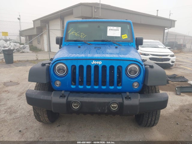Aukcja sprzedaży 2015 Jeep Wrangler Unlimited Sport, vin: 1C4BJWDG7FL522406, numer aukcji: 45816681