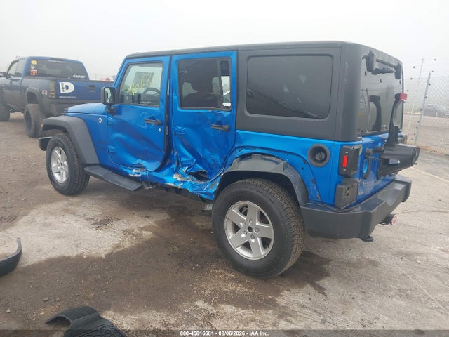 Aukcja sprzedaży 2015 Jeep Wrangler Unlimited Sport, vin: 1C4BJWDG7FL522406, numer aukcji: 45816681