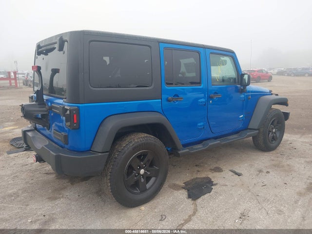 Aukcja sprzedaży 2015 Jeep Wrangler Unlimited Sport, vin: 1C4BJWDG7FL522406, numer aukcji: 45816681