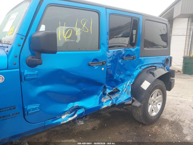 Aukcja sprzedaży 2015 Jeep Wrangler Unlimited Sport, vin: 1C4BJWDG7FL522406, numer aukcji: 45816681
