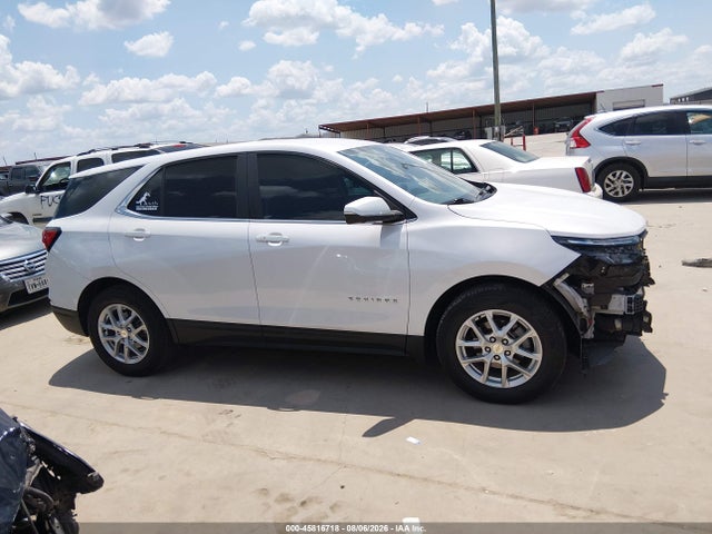 45816718 :رقم المزاد ، 3GNAXKEV4NL261679 vin ، 2022 Chevrolet Equinox Fwd Lt مزاد بيع