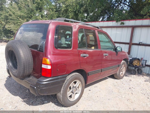 Продаж на аукціоні авто 2002 Chevrolet Tracker Hard Top Base, vin: 2CNBE13C826924858, номер лоту: 45816748