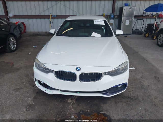 2018 Bmw 430i მანქანა იყიდება აუქციონზე, vin: WBA4Z1C54JEC58675, აუქციონის ნომერი: 45816766