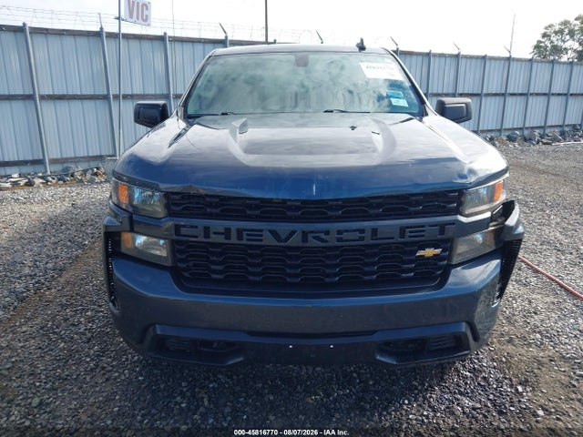 45816770 :رقم المزاد ، 1GCPWBEK2MZ185981 vin ، 2021 Chevrolet Silverado 1500 2wd  Short Bed Custom مزاد بيع
